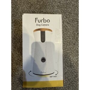 Furbo 3 White Yellow 2 Way Audio Night Vision Full HD Video 360° Dog Camera